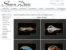 Tablet Screenshot of davisflydesigns.com